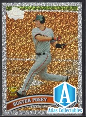 2011 Topps Diamond Anniversary Baseball BUSTER POSEY #198 All Star Rookie